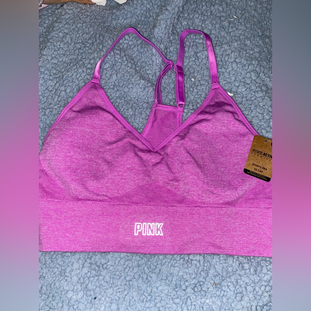 Pink bra